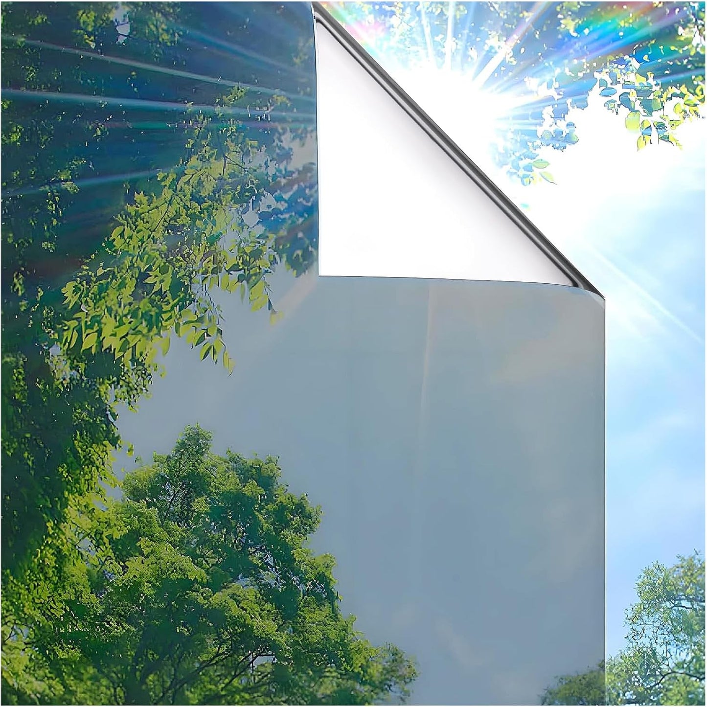Coavas One Way Privacy Window Film for Home and Office Use