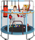Trampoline for Kids 55in Toddler Trampoline with 440lb Capacity - Safe