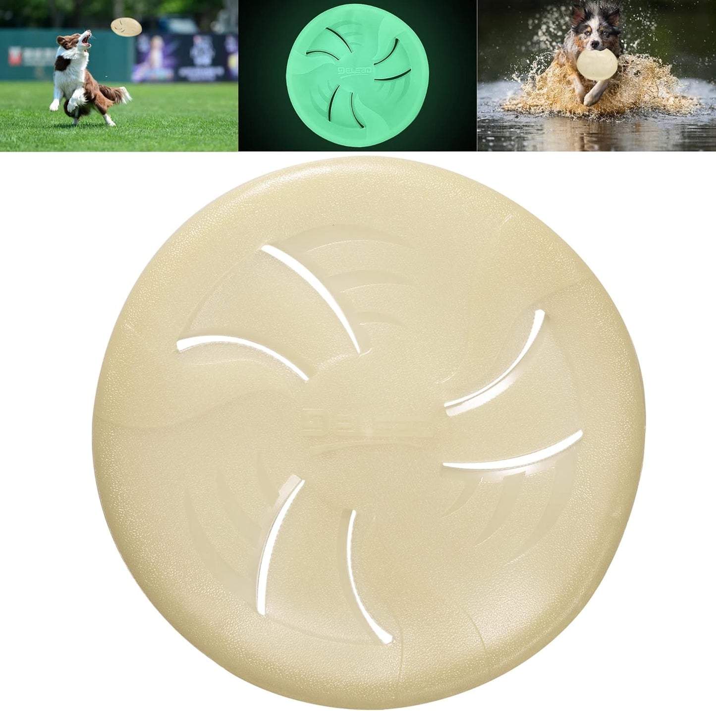 Glow Dog Flyer Toy, Interactive Fetch Fun!