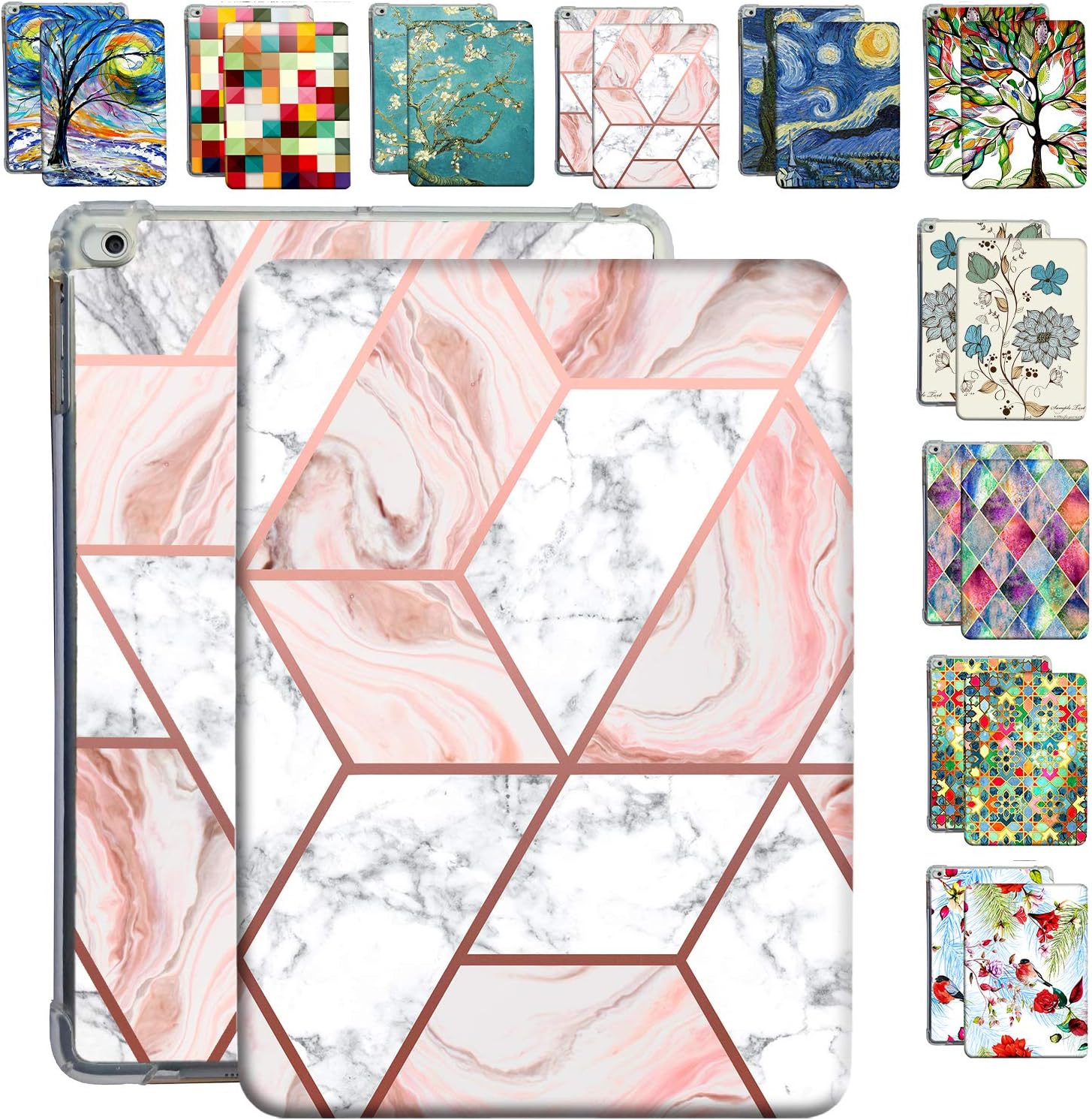 DuraSafe iPad PRO 10.5 Inch Case - Marble Pink Stylish Protection