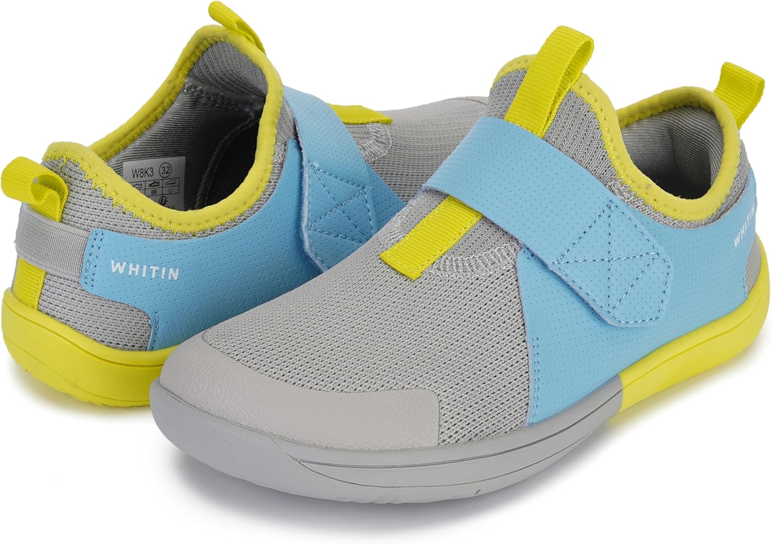 WHITIN Little/Big Kid Wide Width Barefoot Shoes for Comfort