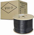 Cat6 1,000 ft Bulk Ethernet Cable - Solid Copper Outdoor Burial