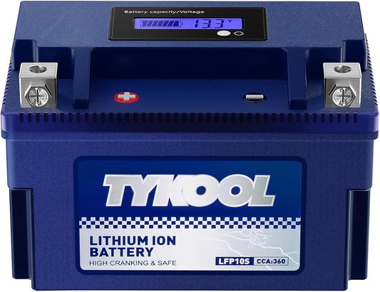 High Performance Lithium Motorcycle Battery for Powersports Use