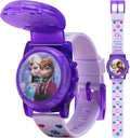 Accutime Disney Frozen Kids Musical Watch - Flashing Lights & Song