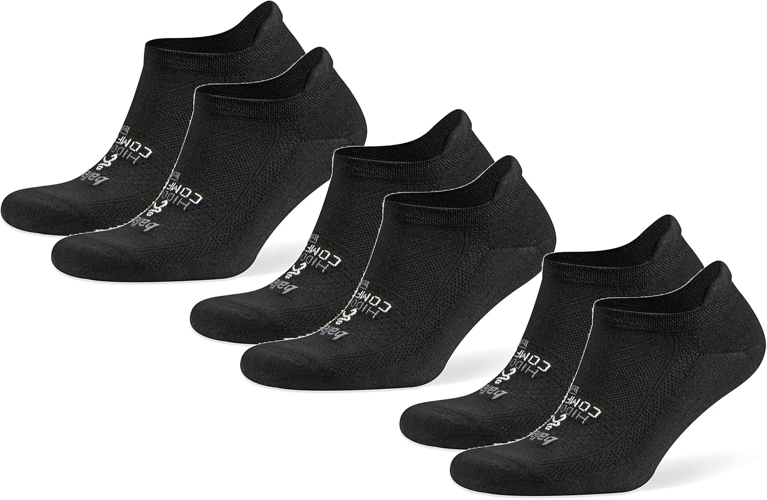 Balega Hidden Comfort Performance No Show Running Socks 3-pack