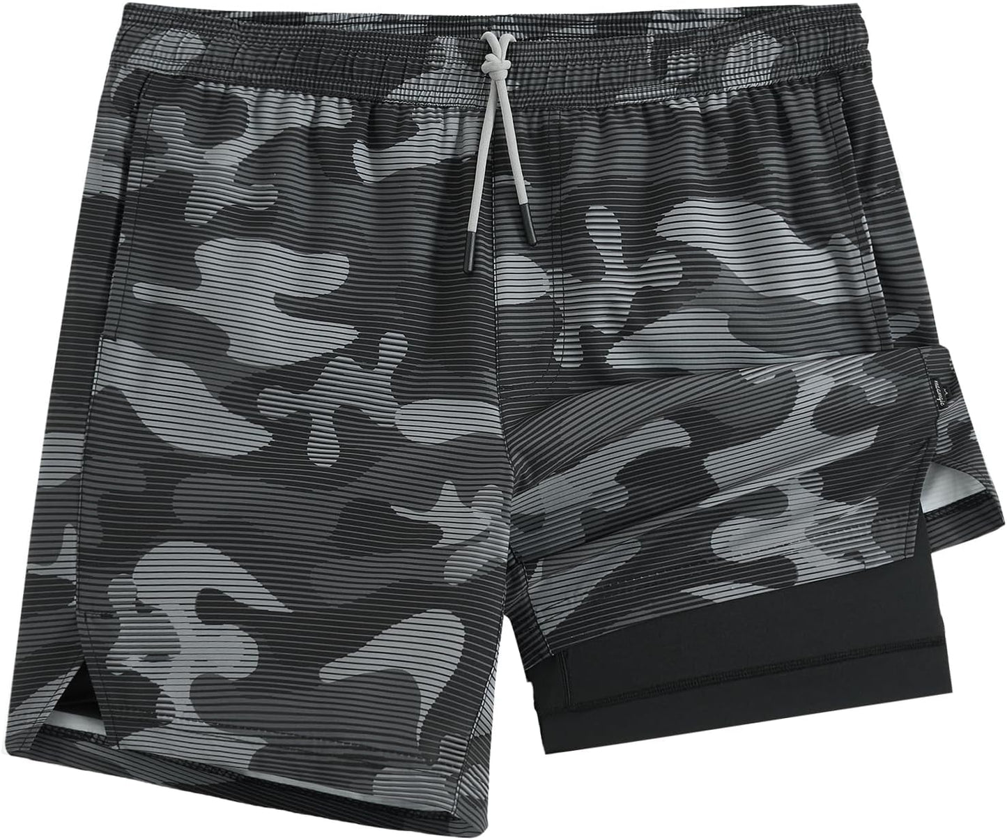 maamgic Gym Shorts for Men 7 inch Inseam Quick Dry Athletic