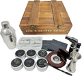 Bourbon & Cocktail Smoker Kit - 6 Wood Chips, Gifts for Men
