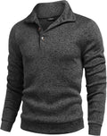 COOFANDY Men's Casual Slim Fit Pullover Sweater Knitted Thermal you