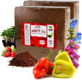 Minute Soil Bulk Coconut Coir Block 2-Pack - Expands to 30 gal