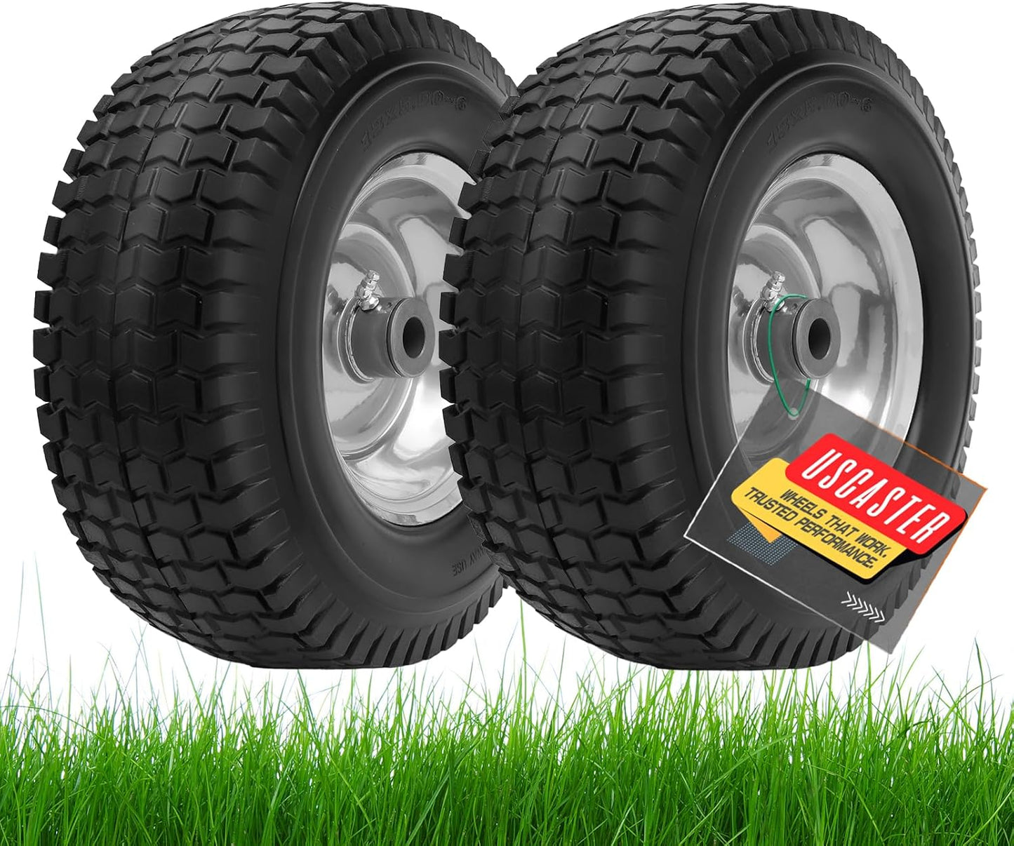 13x5.00-6 Tire and Wheel Flat Free Assemblies for Mowers