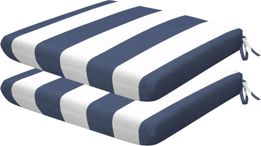 Honeycomb Outdoor Heritage Set of 2 Seat Pads for Comfort