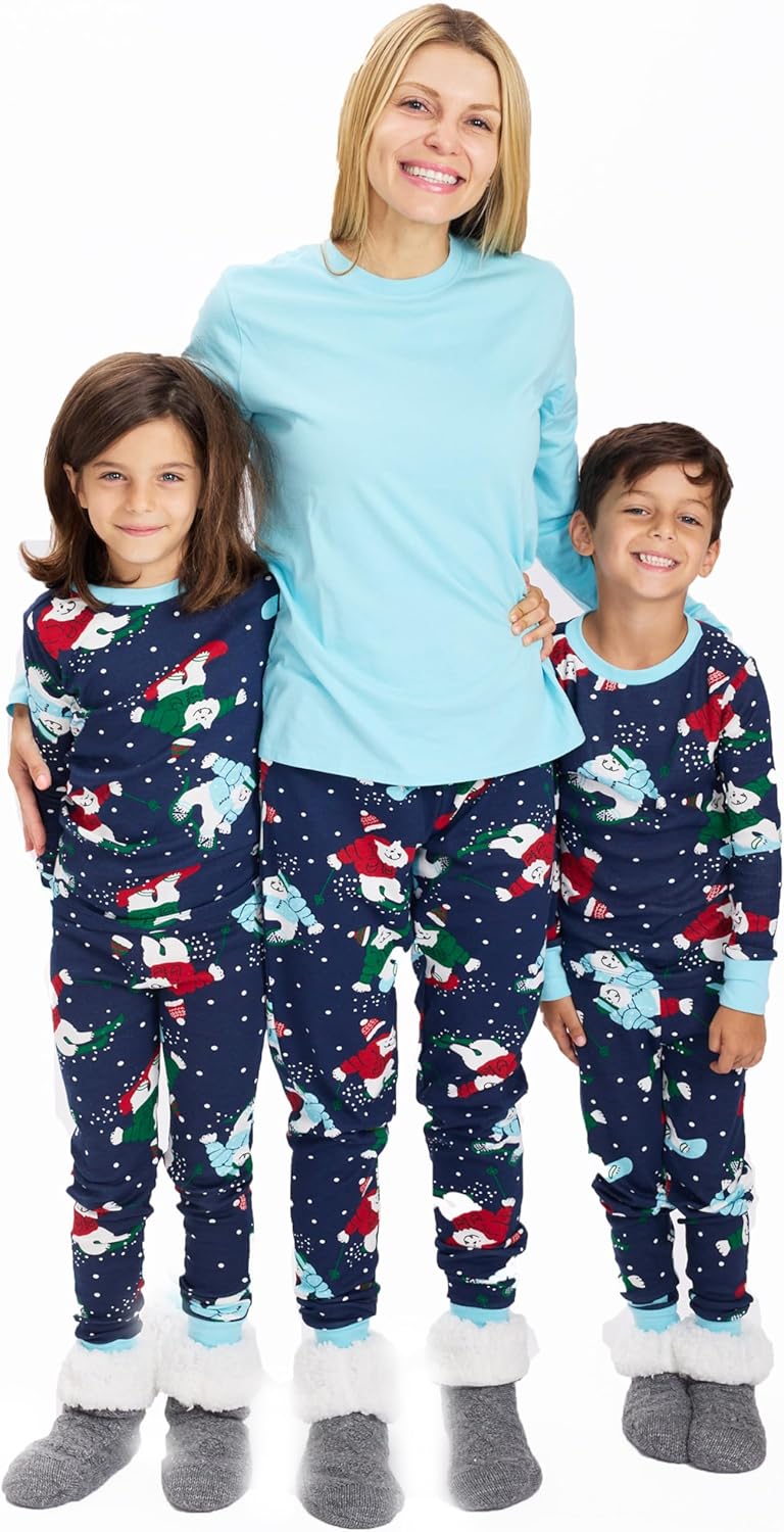 HonestBaby Family Matching Holiday Pajamas for Everyone