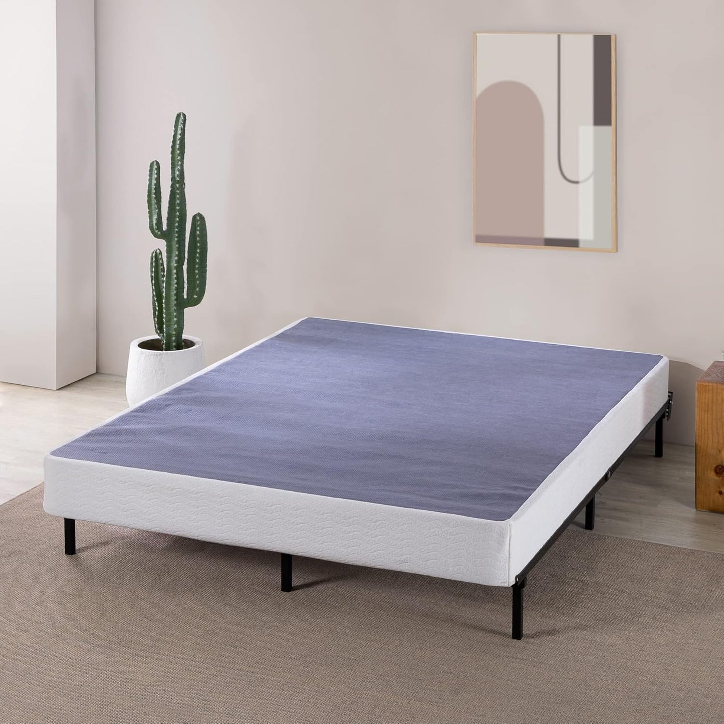 ZINUS 7 Inch Metal Smart Box Spring for Queen Mattress Support