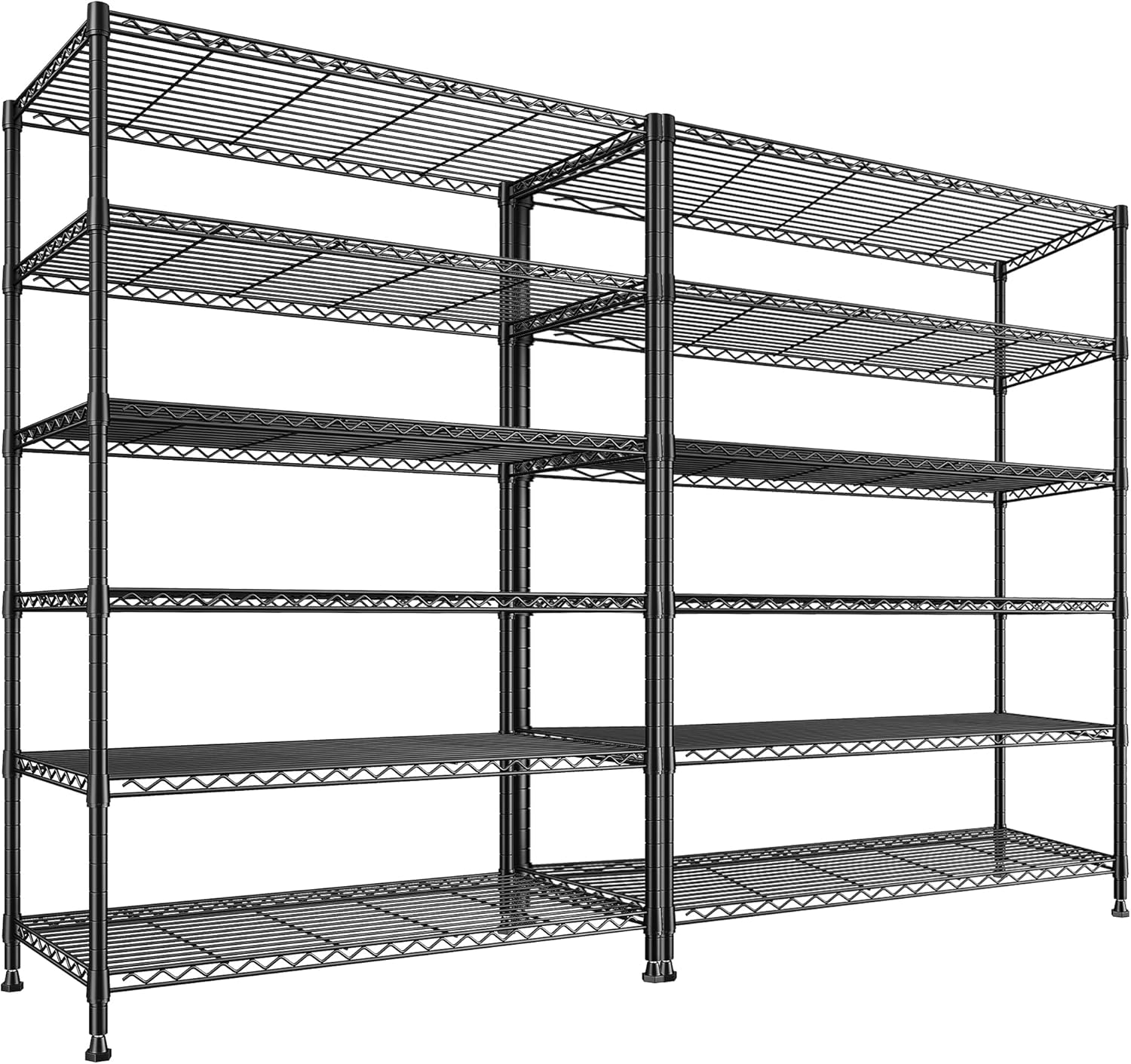 75ft'H Storage Shelves Metal Shelving Unit for Heavy Duty Needs