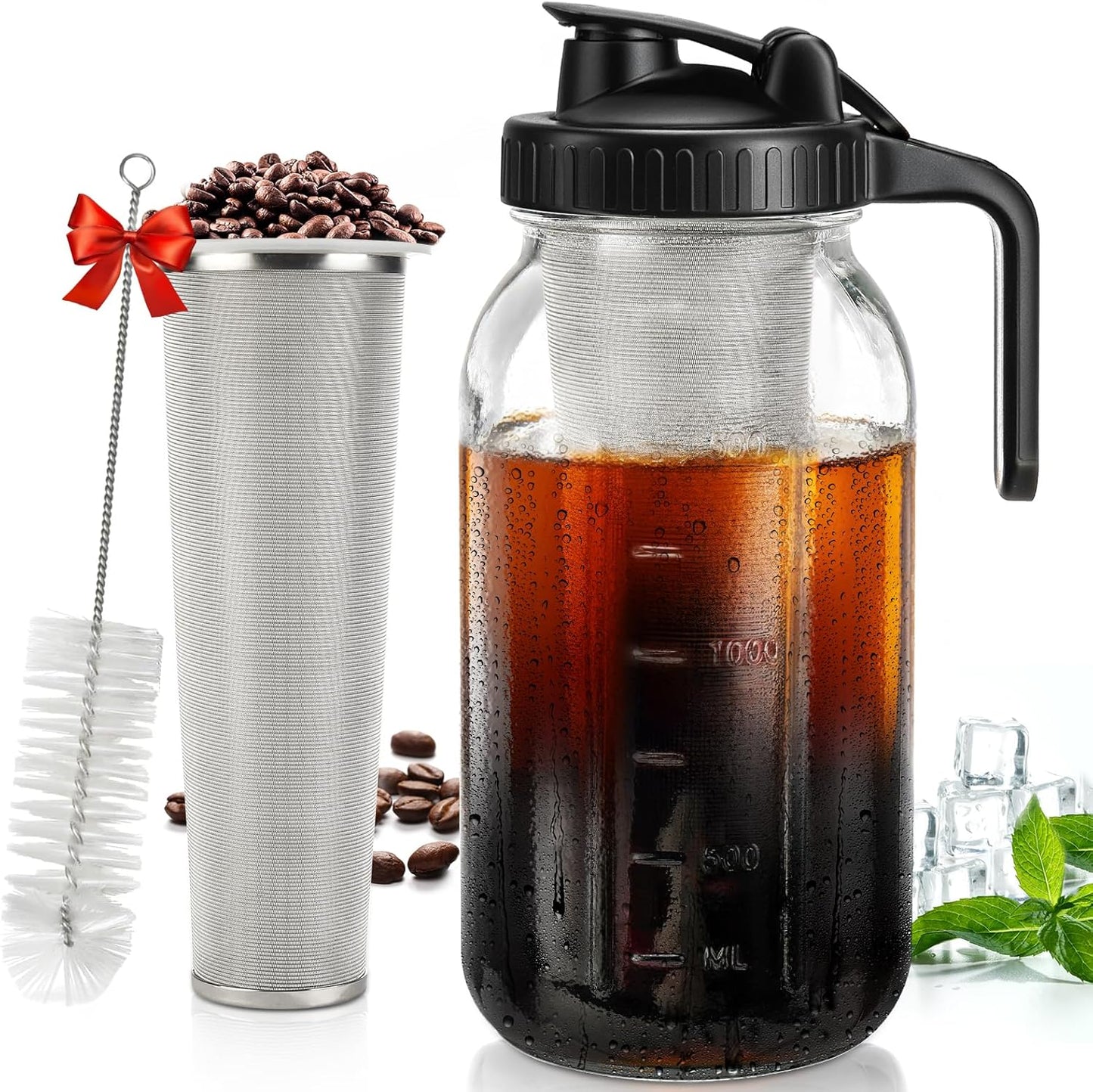 64oz Cold Brew Coffee Maker by DWTS