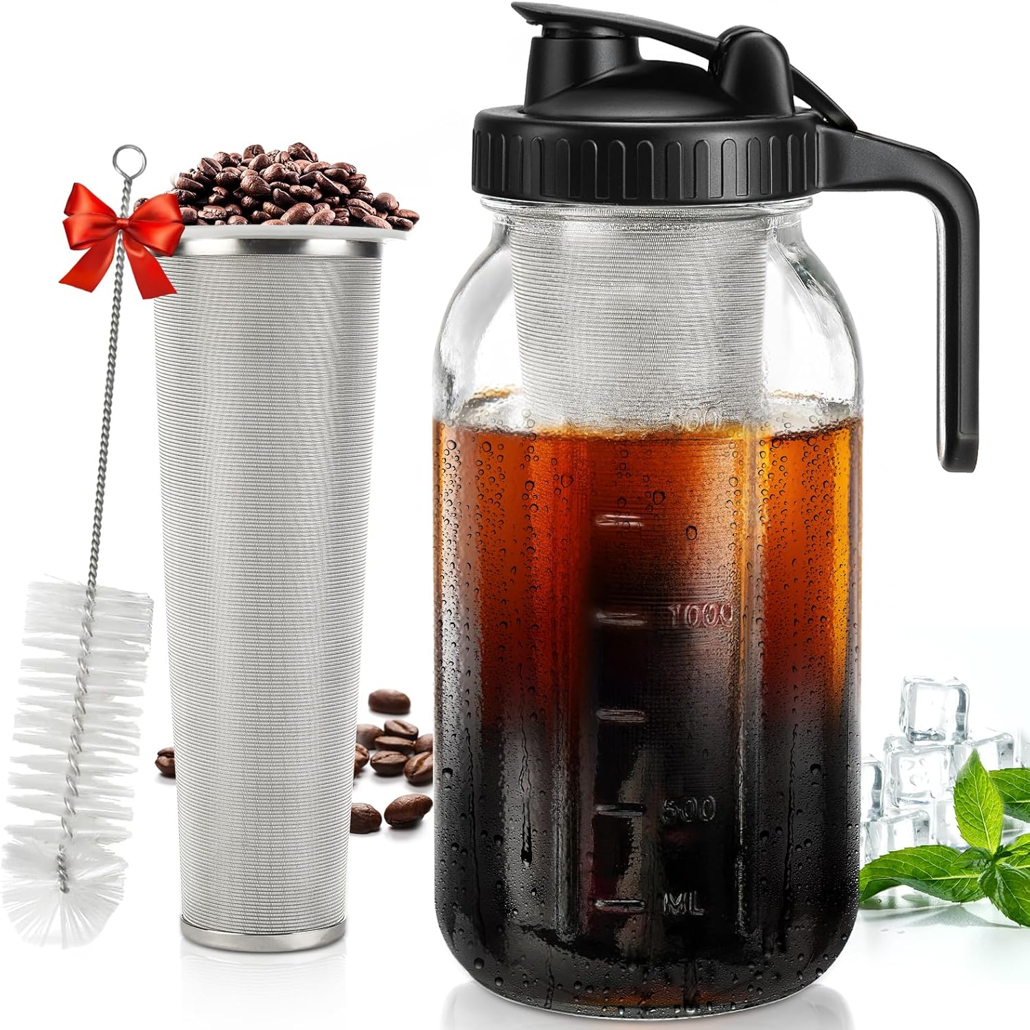 64oz Cold Brew Coffee Maker by DWTS