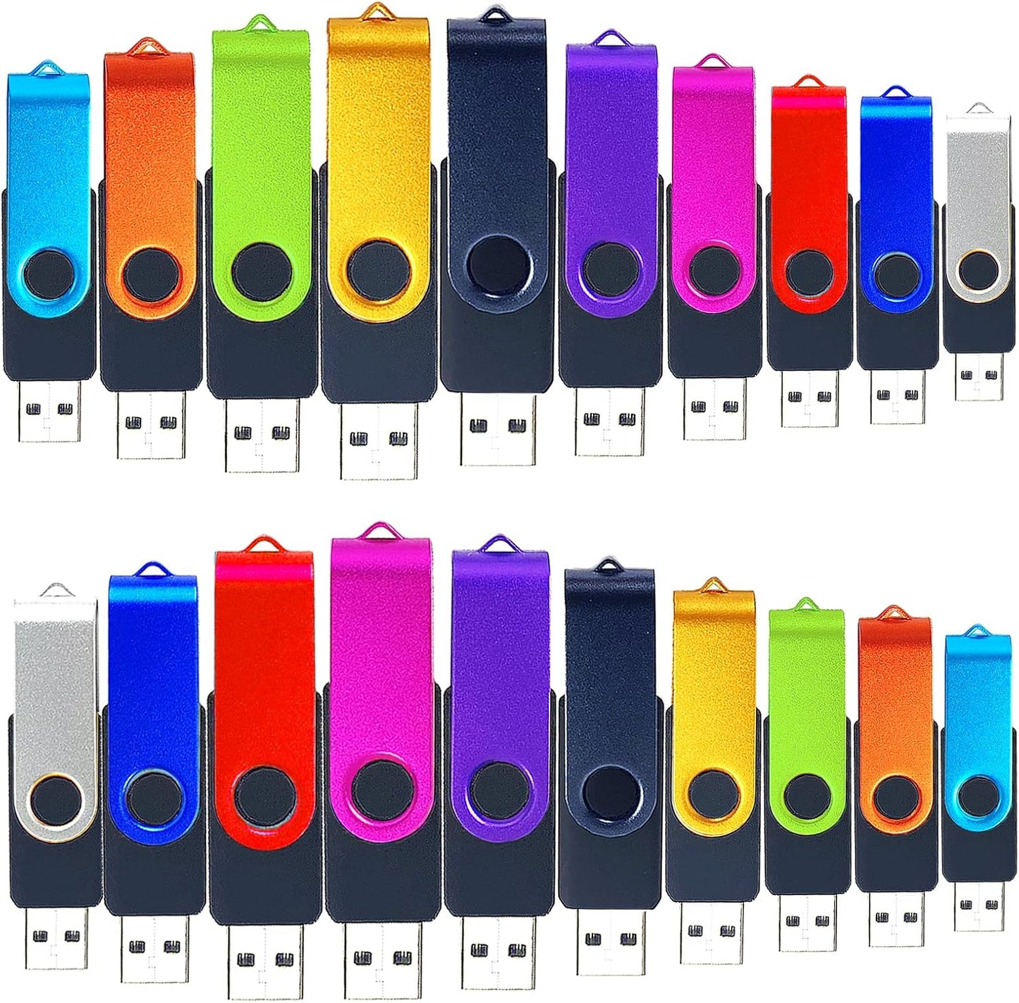 4GB USB Flash Drive 20 Pack for Easy Data Storage and Transfer