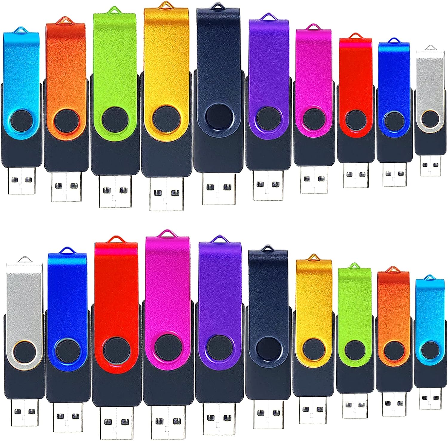 4GB USB Flash Drive 20 Pack for Easy Data Storage and Transfer