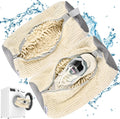Fluffy Fiber Shoe Washing Set in Pearl White