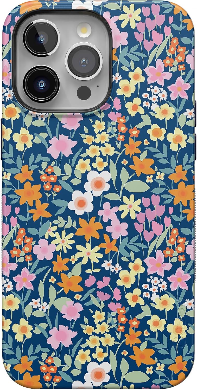 Casely iPhone 15 Pro Max Case | Bold Floral Design for Protection