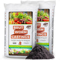 All Organic Fertilizer Worm Castings 30 lb 2 Pack - Boosts Plant