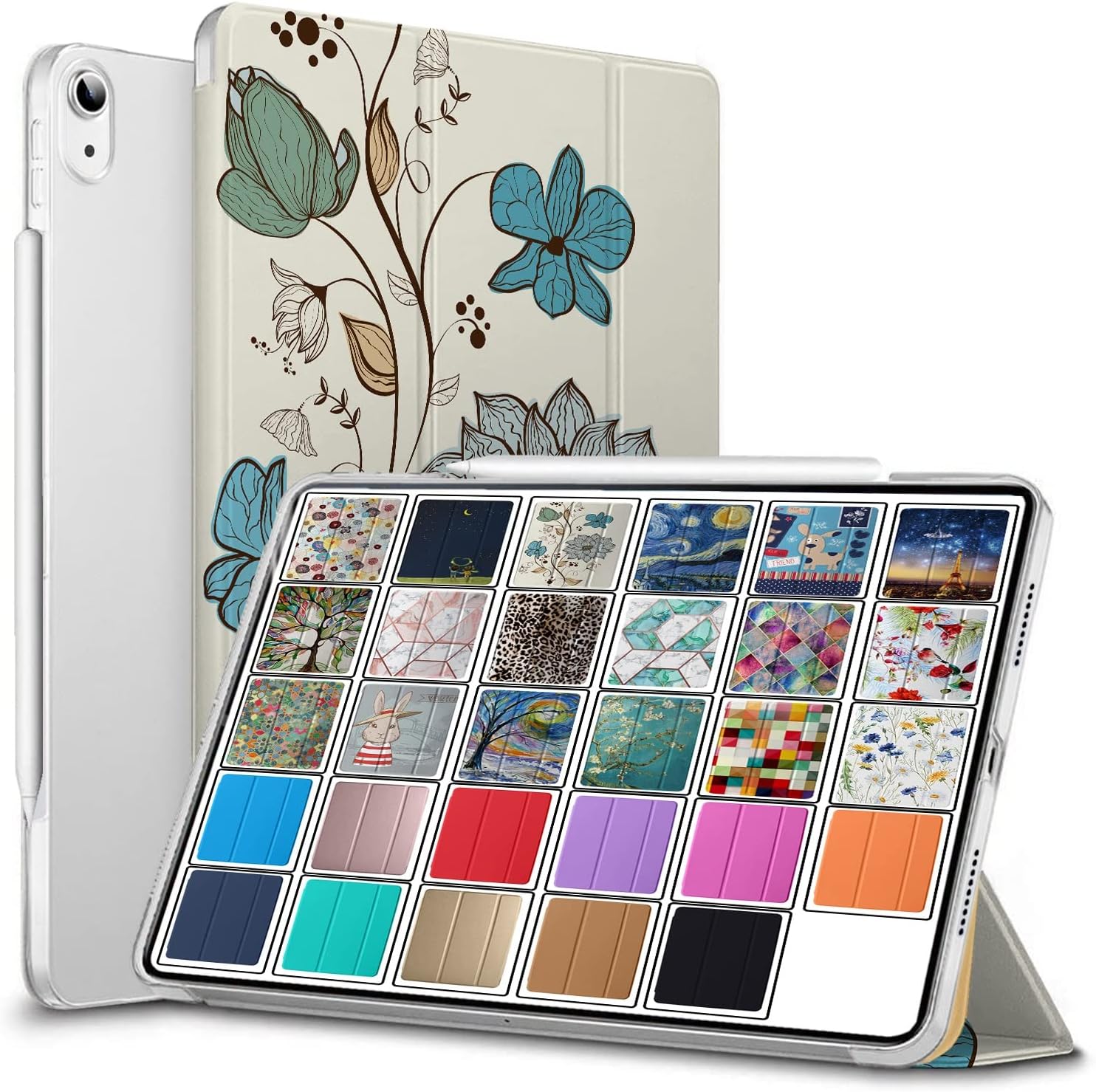 DuraSafe Cases for iPad PRO 11 Inch 1st Gen - Watercolor Flowers