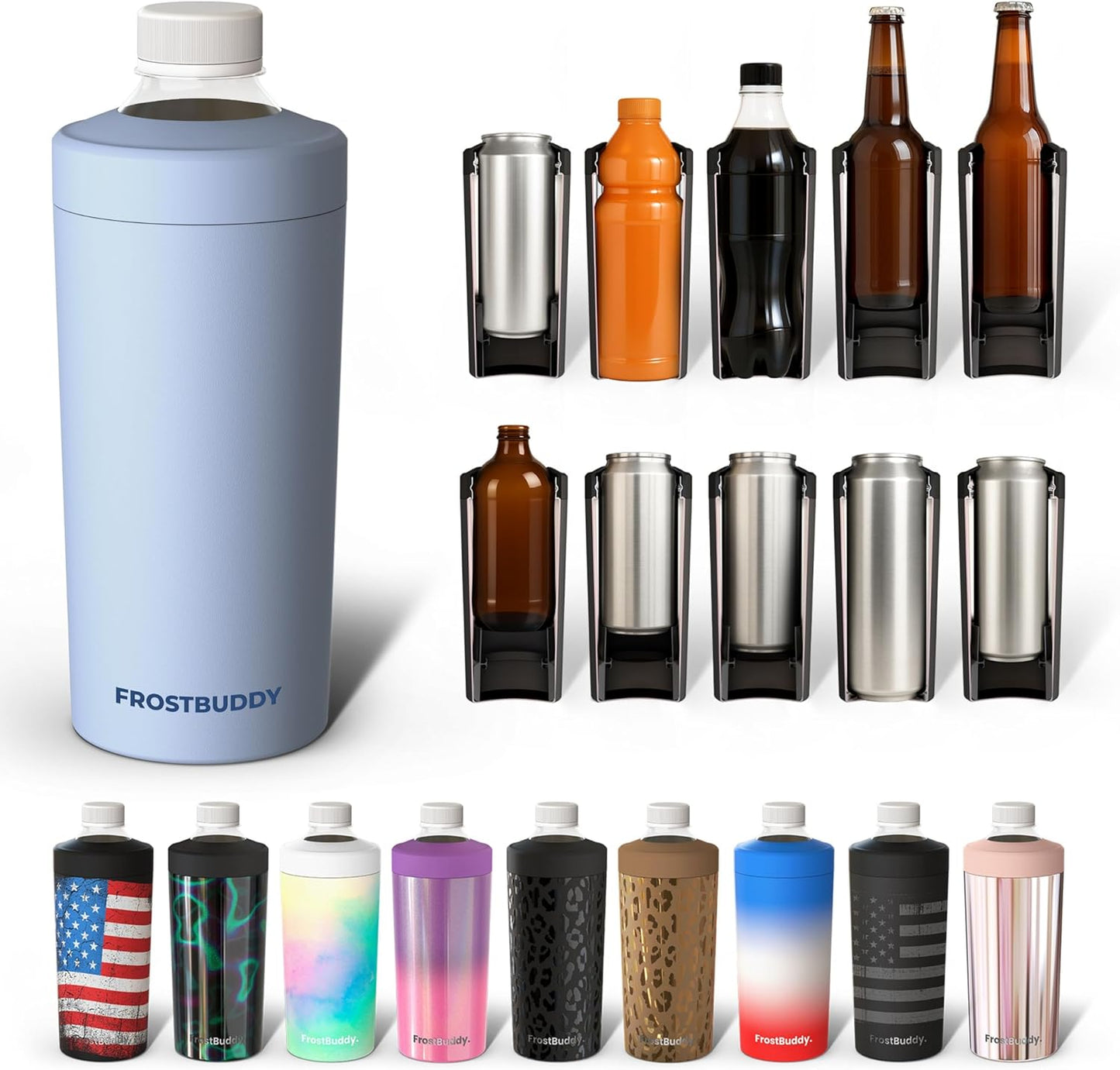 Universal Buddy XL Can Cooler - Keep Your Drinks Chilled