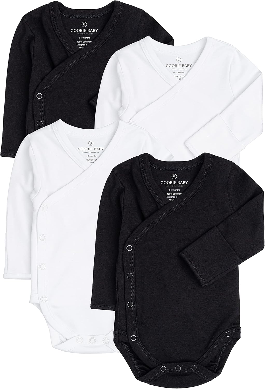Baby Side Snap Bodysuit Set for Easy Changes and Comfort