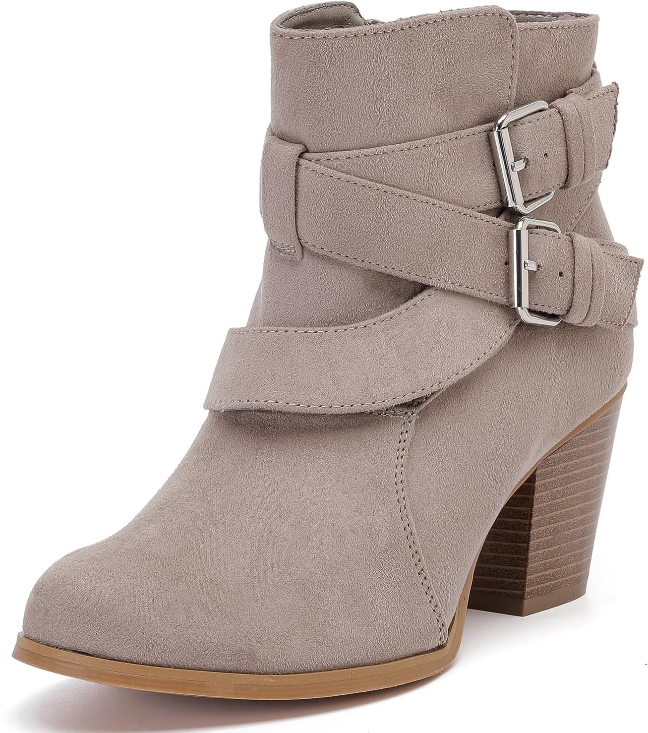 Luoika Women's Wide Width Ankle Boots for Extra Comfort and Style