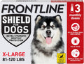 FRONTLINE Shield Flea & Tick Treatment for X-Large Dogs - 3 Count