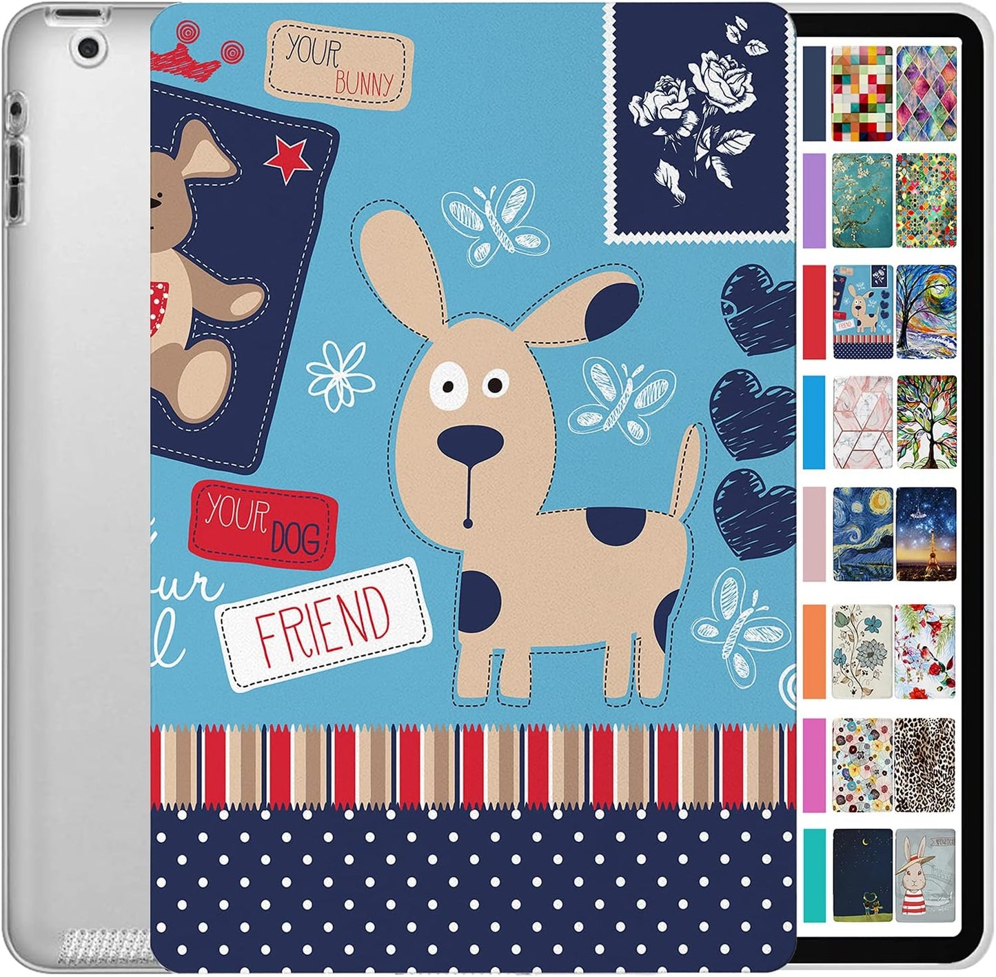 DuraSafe iPad 9.7 inch Case - Perfect Fit for Models 2 3 4