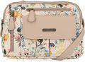 MultiSac Zippy Triple Compartment Crossbody Bag for Women