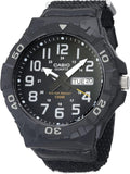 Men's Analog Watch with Large Dial - MRW200H Sporty Design