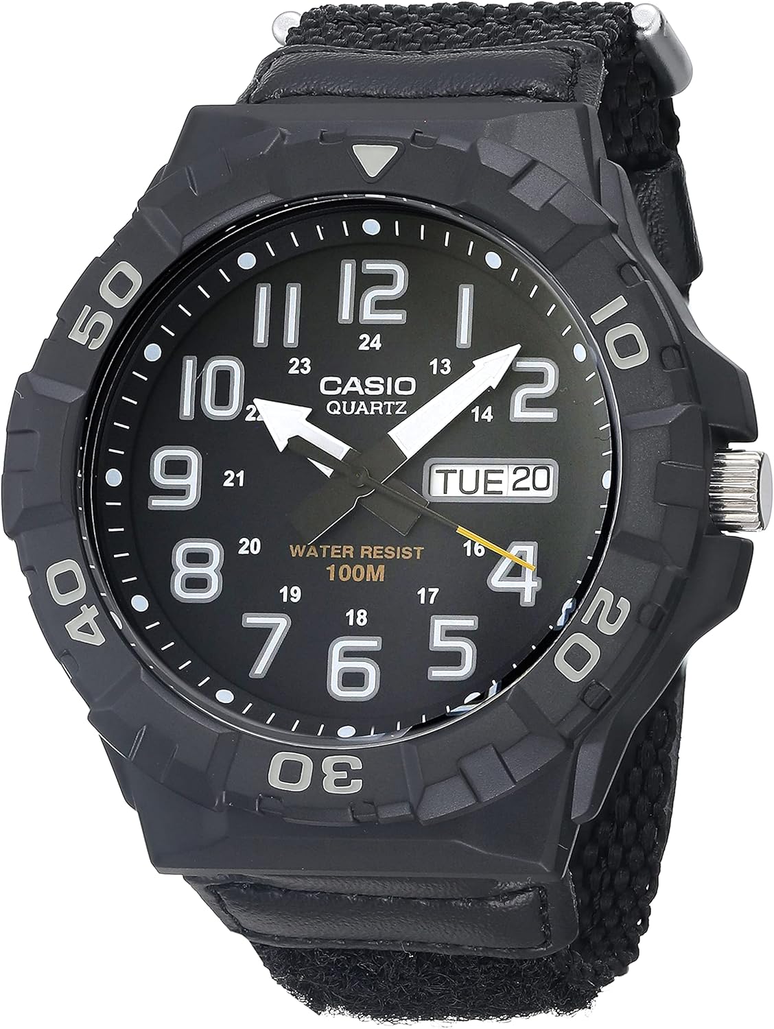 Casio MRW200H Series Men's Analog Watch with Sporty Design