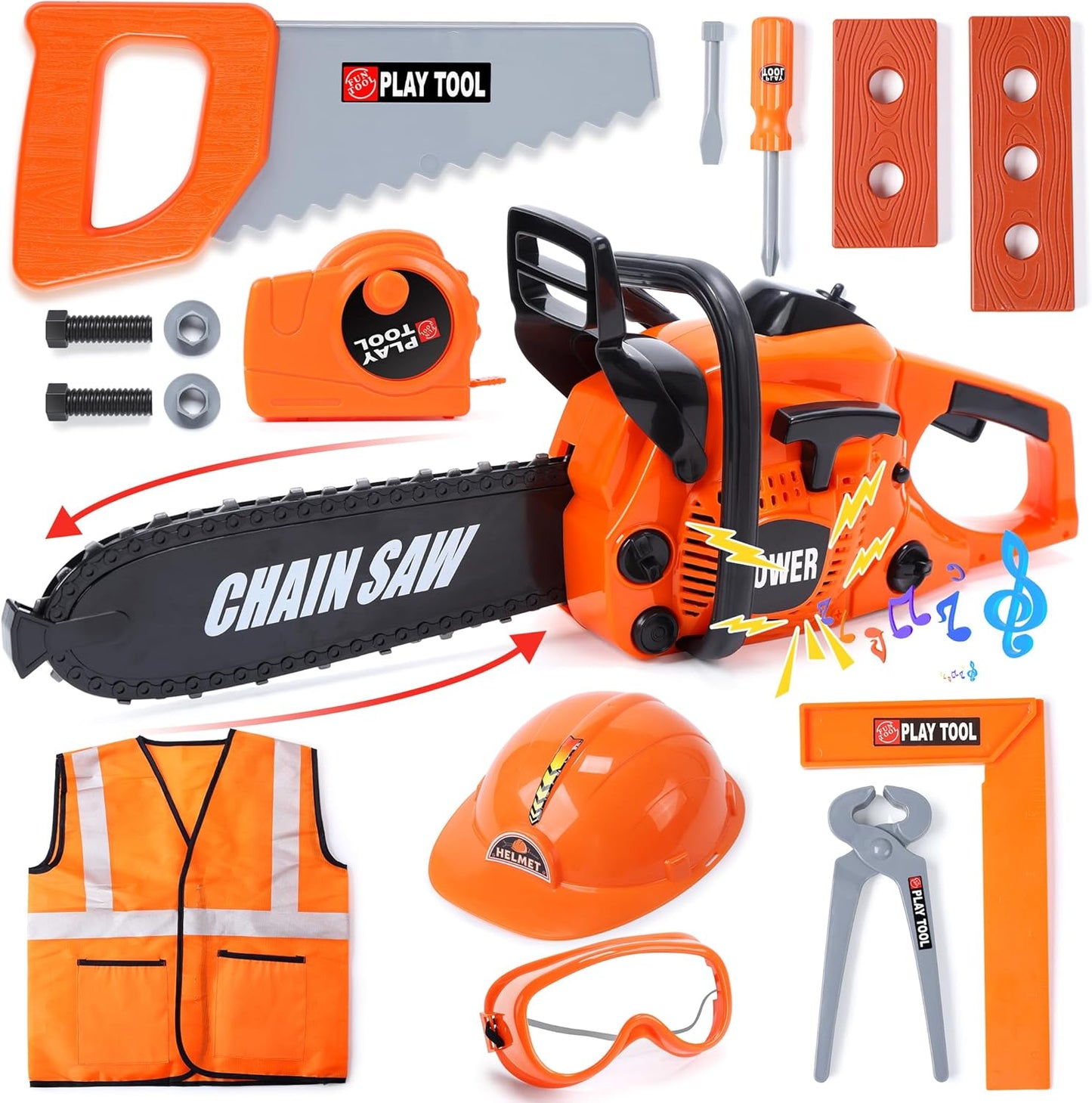 Skirtoy Toy Chainsaw for Kids - Perfect for Imaginative Play