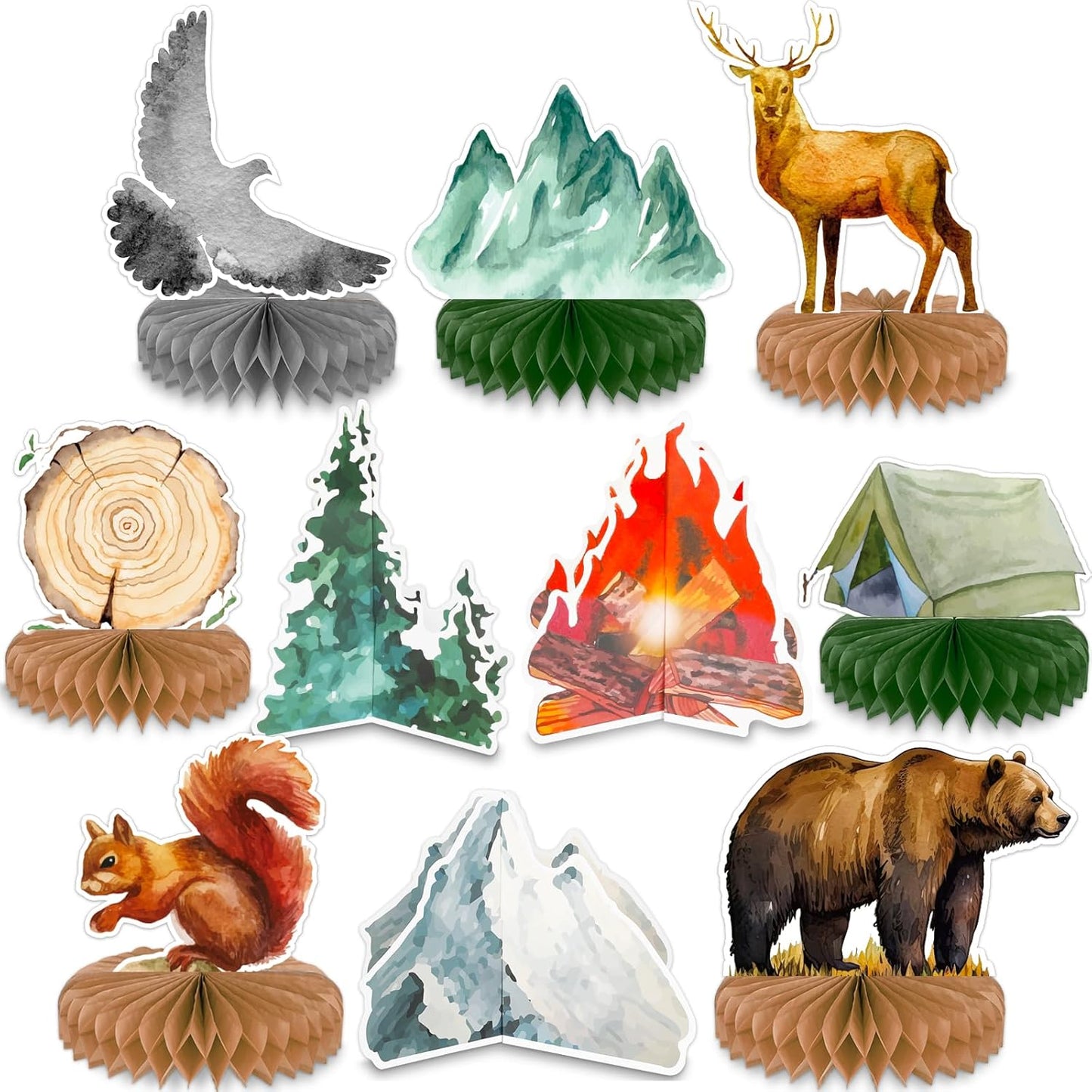 Adventure Awaits Party Decor Set by ZOIIWA