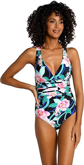 La Blanca Women's Multi Strap Cross Back One Piece Swimsuit Review