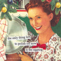 Anne Taintor Eggnog Cocktail Napkins, 20ct - 5x5-Inch