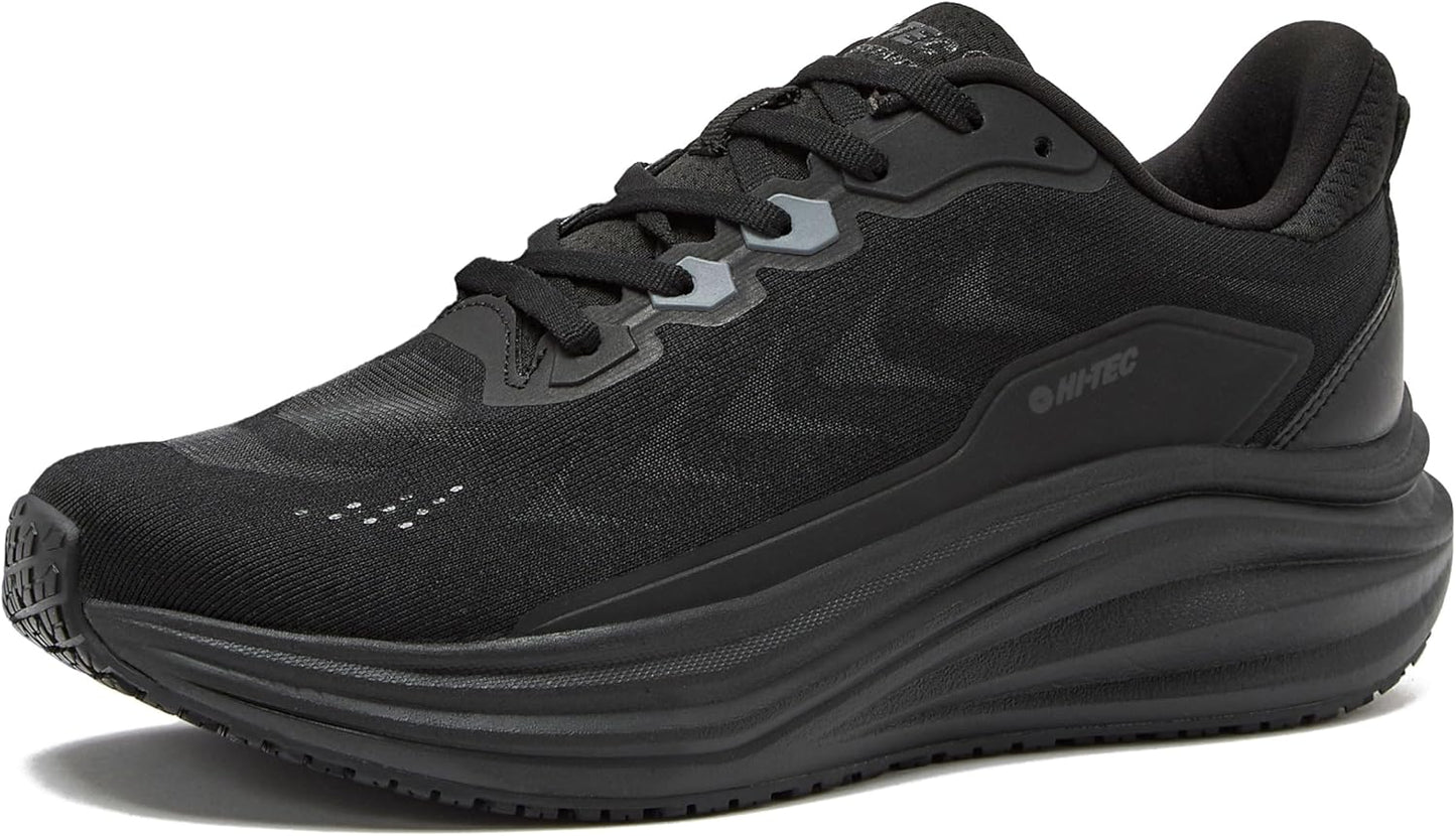 HI-TEC Resist SR Runner Mesh Black Non Slip Work Shoes for Women