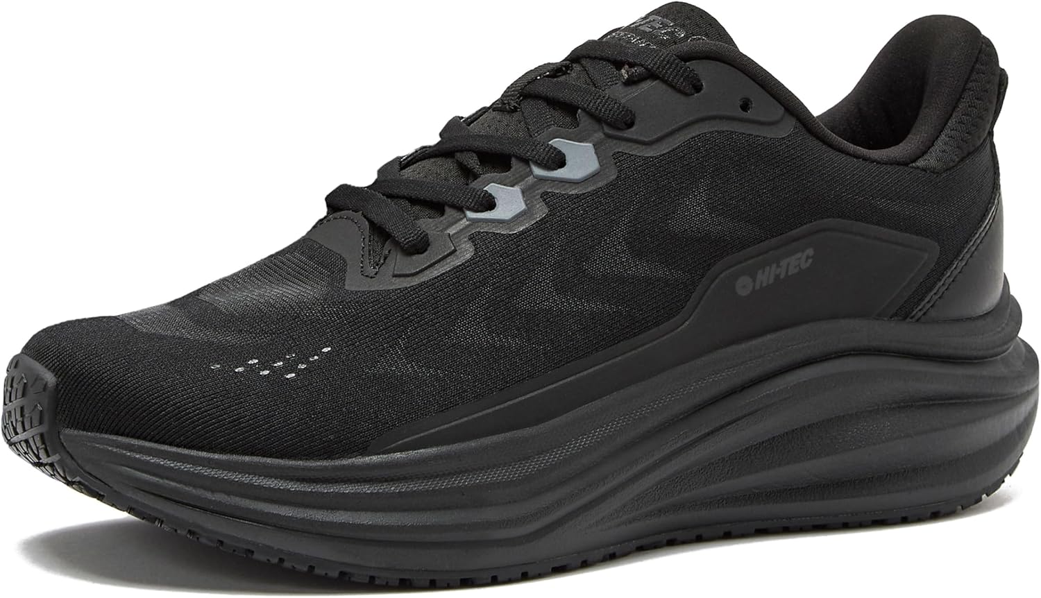HI-TEC Resist SR Runner Mesh Black Non Slip Work Shoes for Women