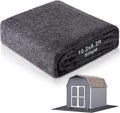 10.2 x 8.2 ft Outdoor Storage Shed Floor Mat - Waterproof 2MM
