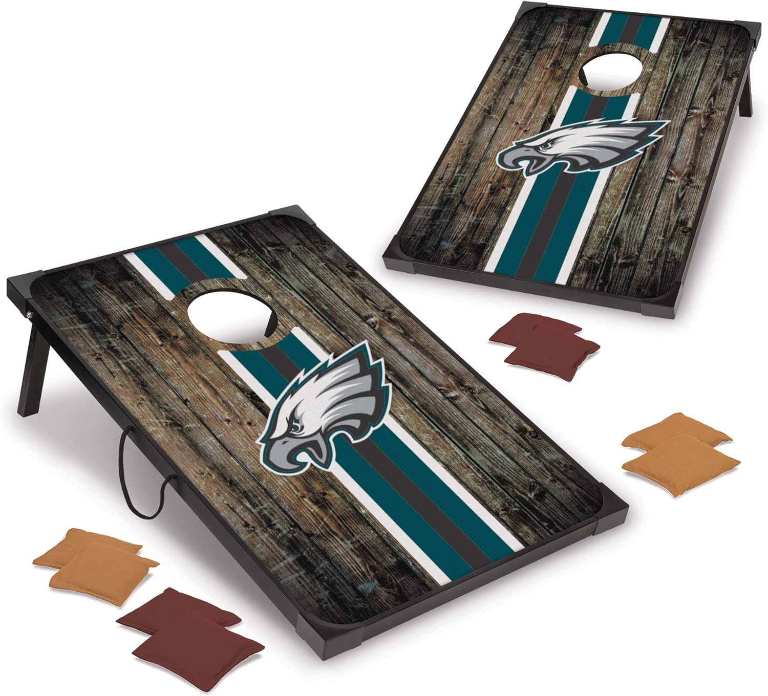 NFL 2ft x 3ft Deluxe Cornhole Set for Ultimate Backyard Fun