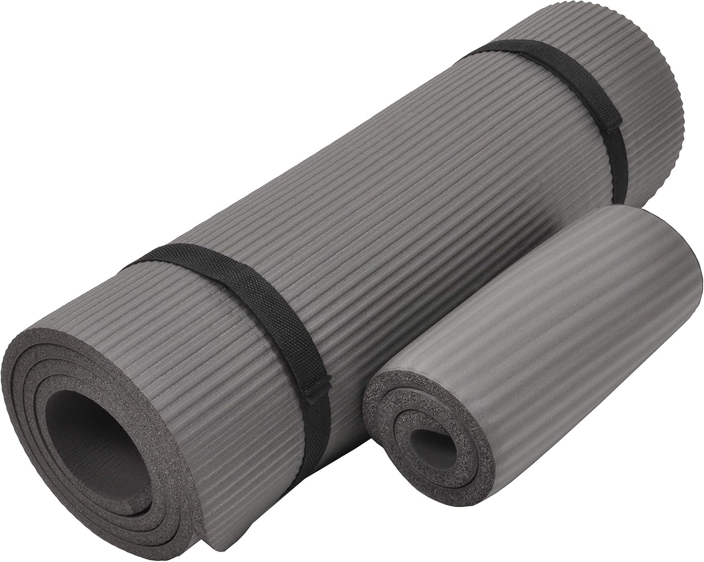 High Density Yoga Mat with Knee Pad - Fitvids