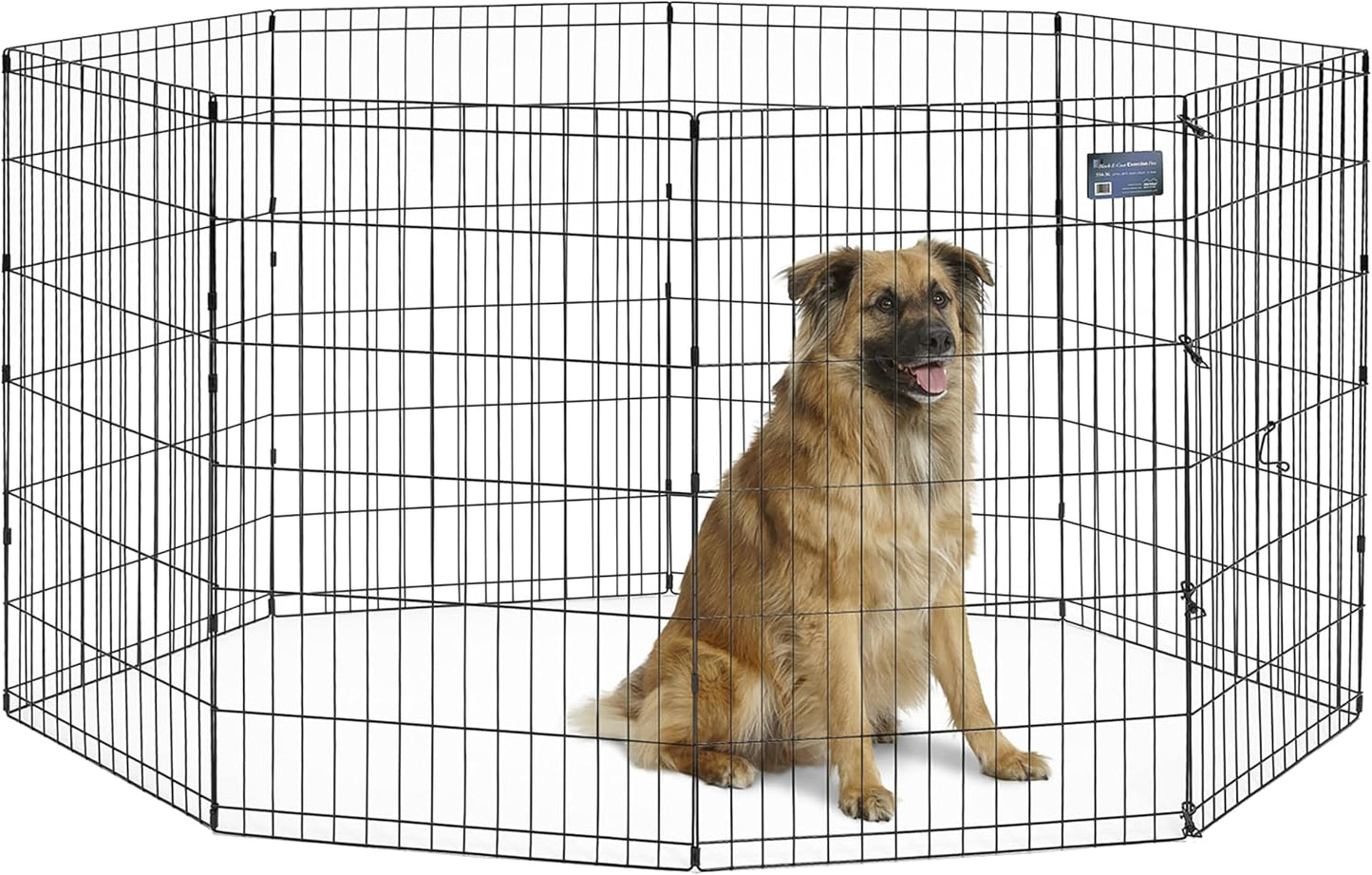 MidWest Folding Metal Dog Exercise Pen for Indoor and Outdoor Use