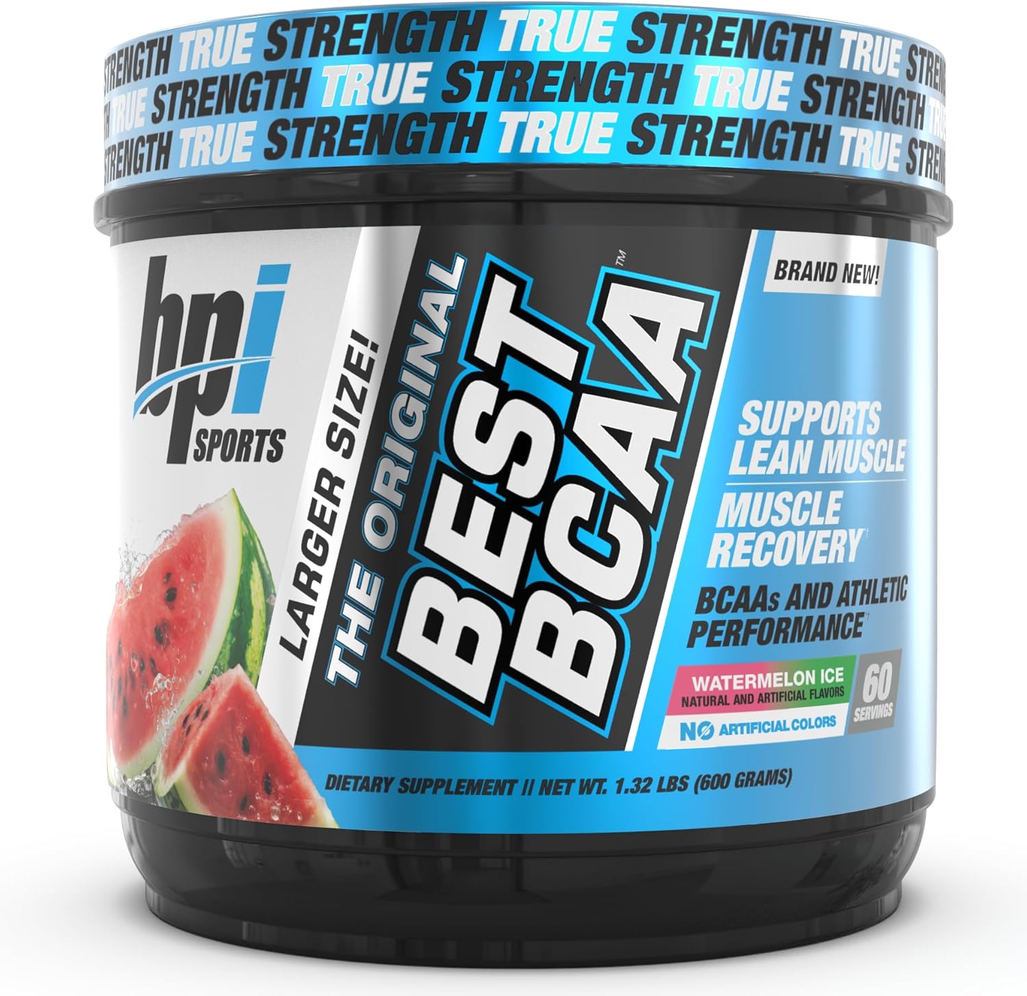 BCAA Powder for Muscle Growth and Recovery - Watermelon Ice Flavor