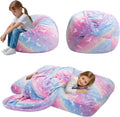 Unicorn Kids Bean Bag Chair Bed - COMAX - Cozy Convertible Fun!