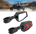 KEMIMOTO UTV Side View Mirrors Fits 1.75-2 in Roll Bar - Wider Vision