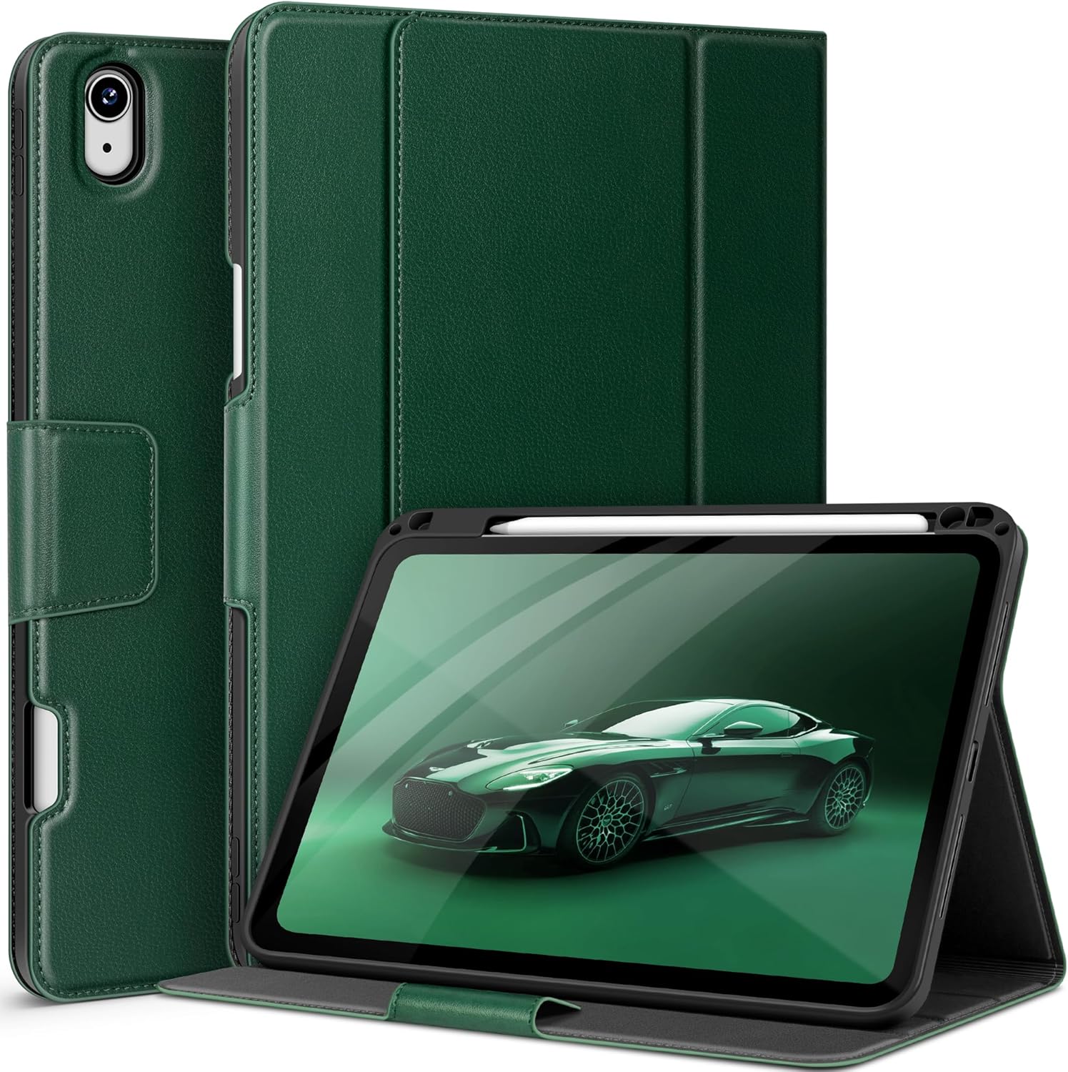 iPad Air 11 Inch Case with Pencil Holder and Multi-Stand