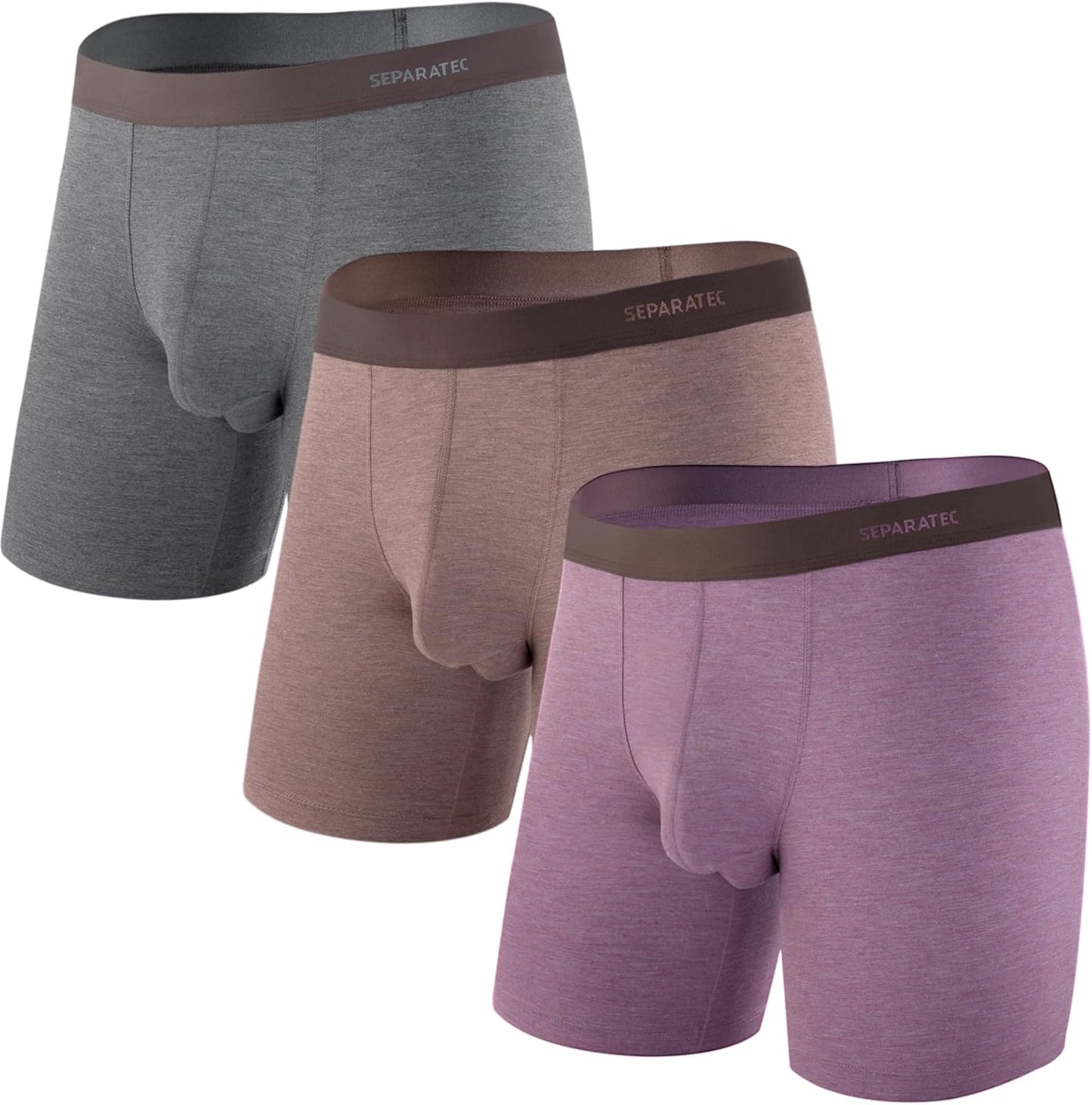 Separatec Mens Underwear with Pouch for Ultimate Comfort