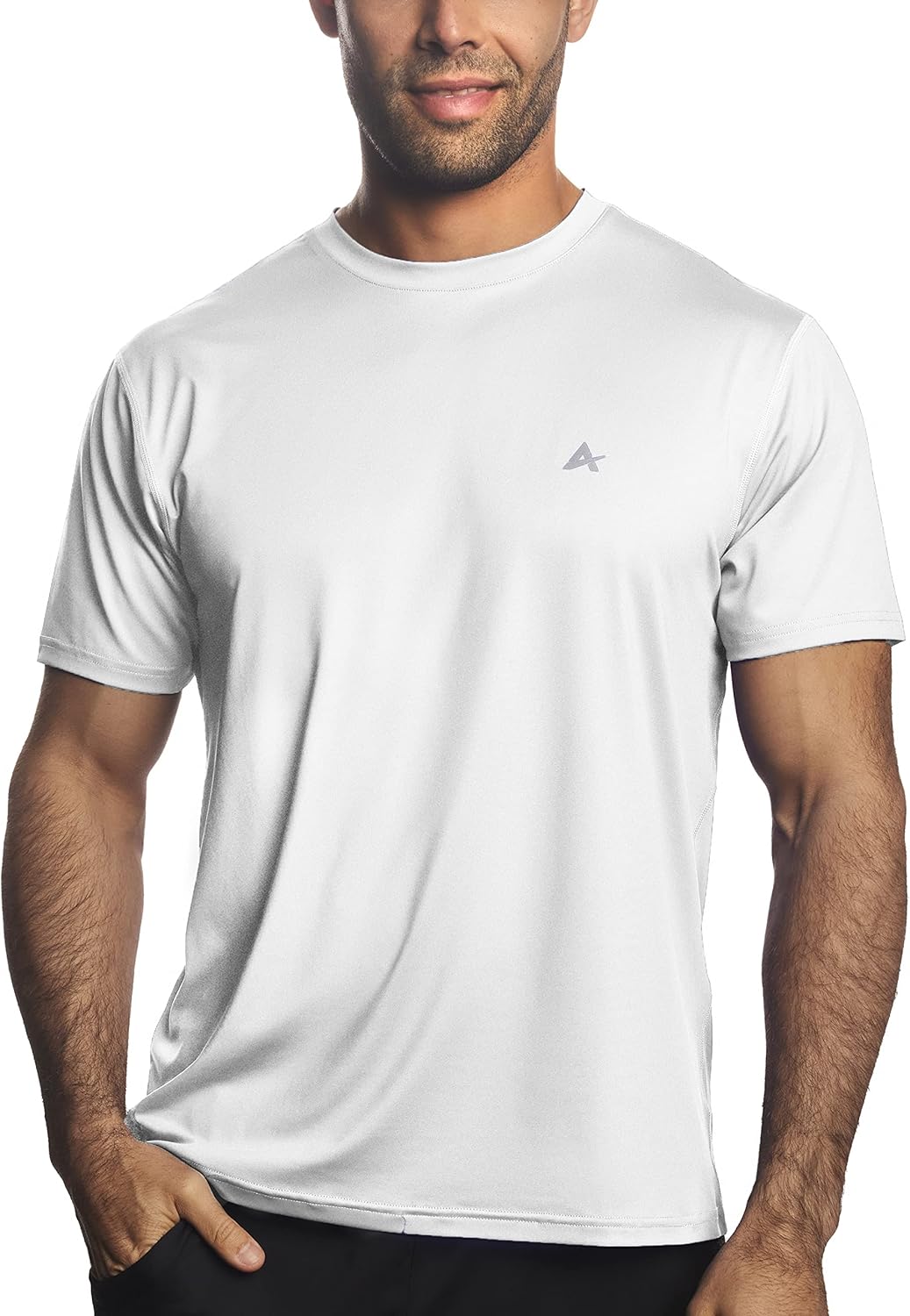 Arctic Cool Mens Crew Neck Instant Cooling Performance Shirt